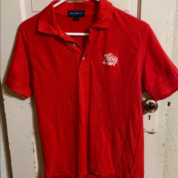 Coors light polo Clearance
